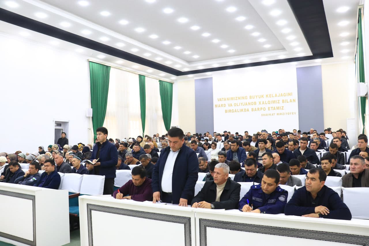 Ayni damda hokimlik soati o‘tkazilmoqda