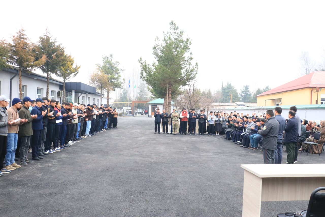 Harbiy xizmatga kuzatish marosimi o‘tkazildi