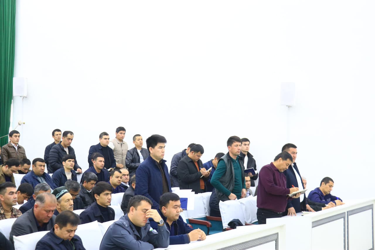 Ayni damda hokimlik soati o‘tkazilmoqda