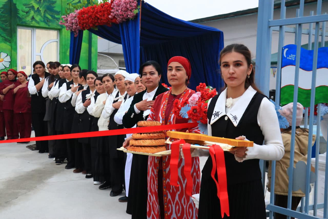 Yangi qurib bitkazilgan maktabgacha ta’lim tashkiloti foydalanishga topshirildi