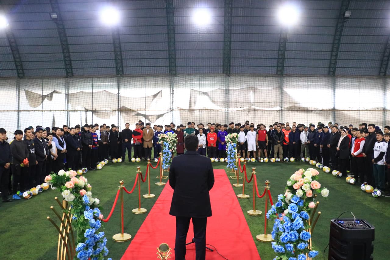 MINI FUTBOL BO‘YICHA YOSHLAR O‘RTASIDA “TUMAN HOKIMI KUBOGI” MUSOBAQASIGA QUR’A TASHLASH MAROSIMI BO‘LIB O‘TDI.