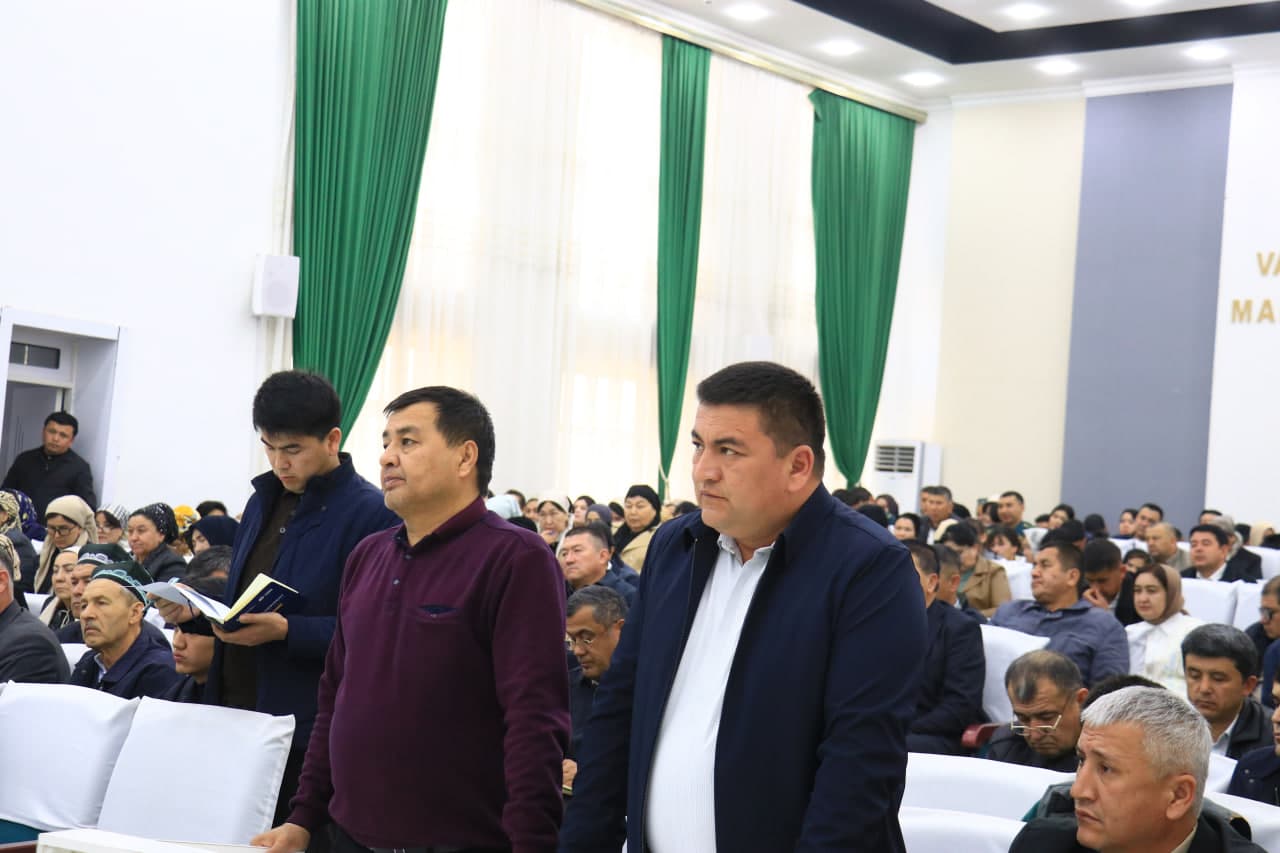 Ayni damda hokimlik soati o‘tkazilmoqda