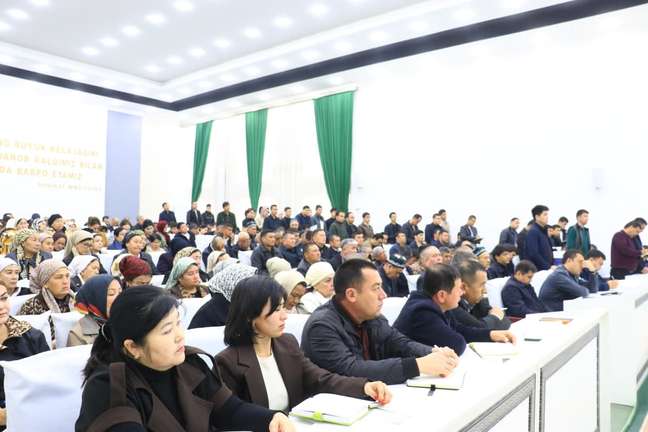 Ayni damda hokimlik soati o‘tkazilmoqda