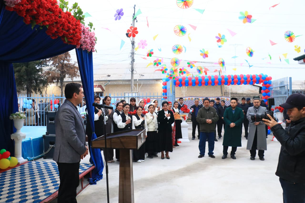 Yangi qurib bitkazilgan maktabgacha ta’lim tashkiloti foydalanishga topshirildi