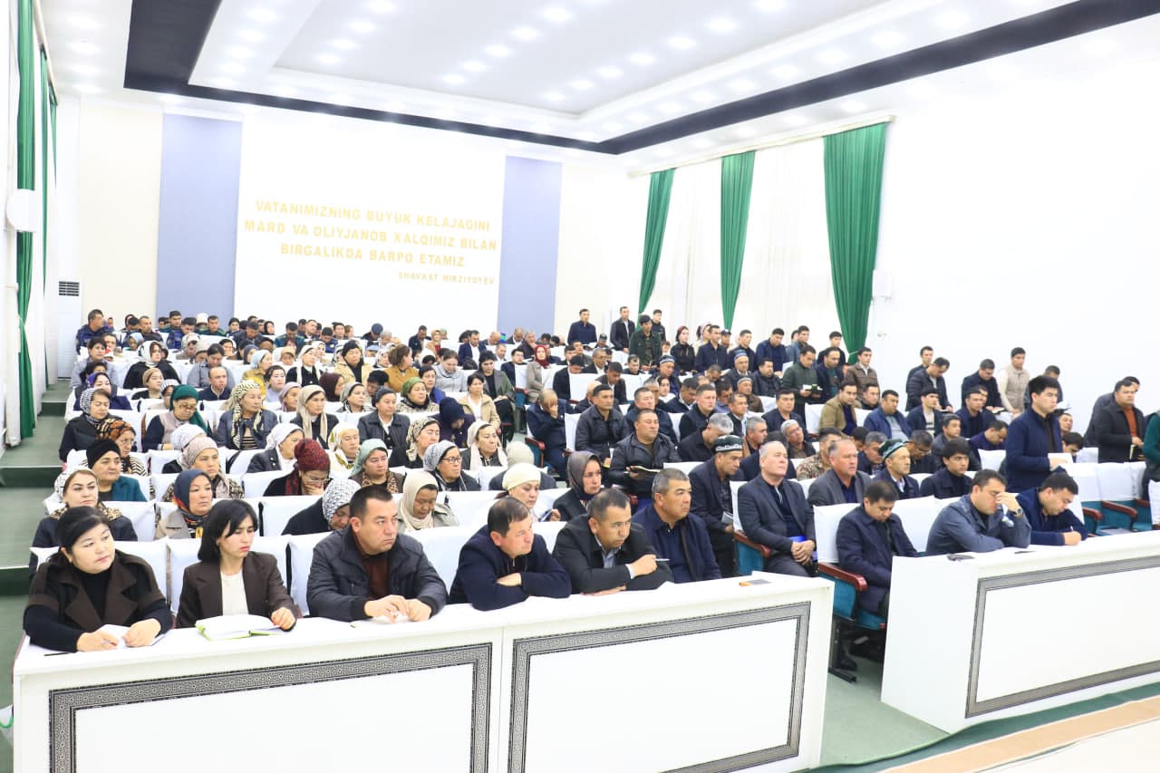 Ayni damda hokimlik soati o‘tkazilmoqda