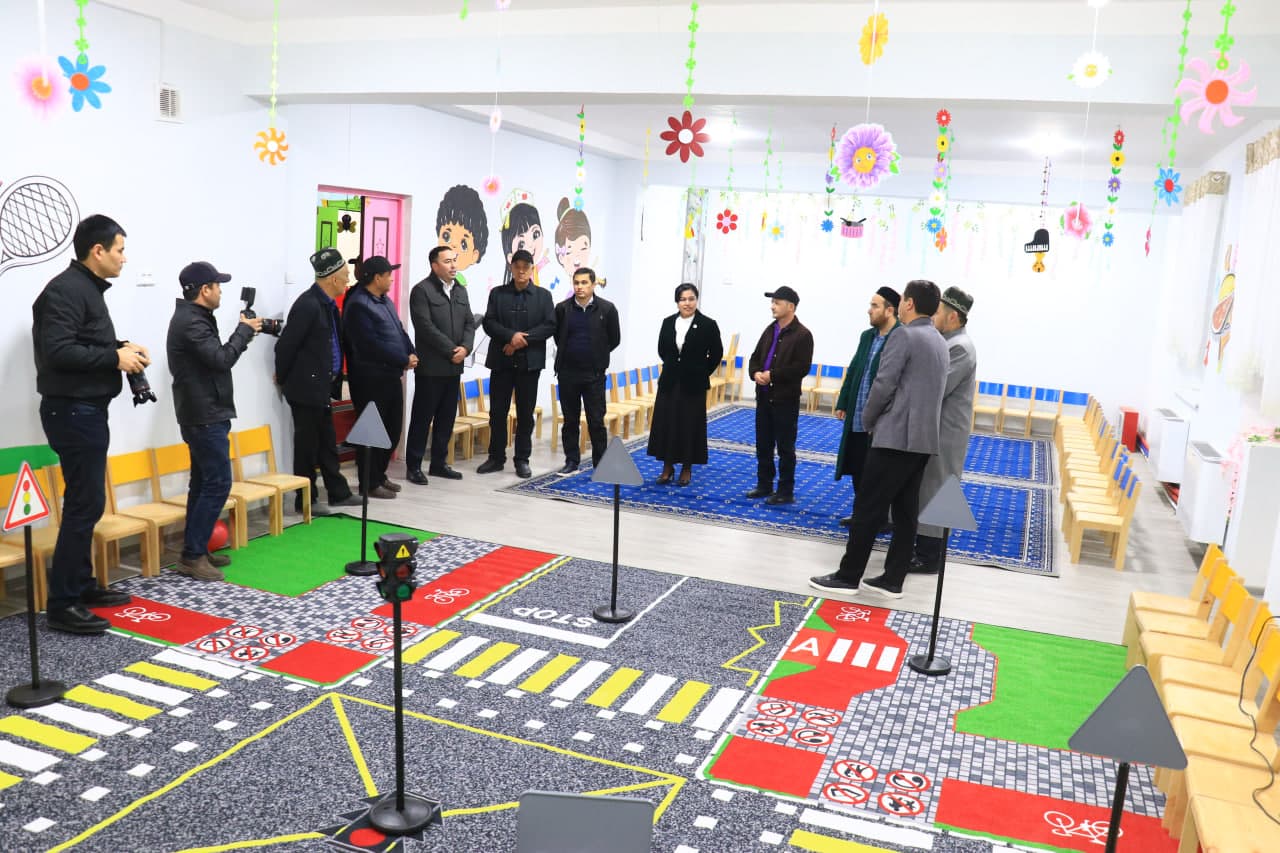 Yangi qurib bitkazilgan maktabgacha ta’lim tashkiloti foydalanishga topshirildi