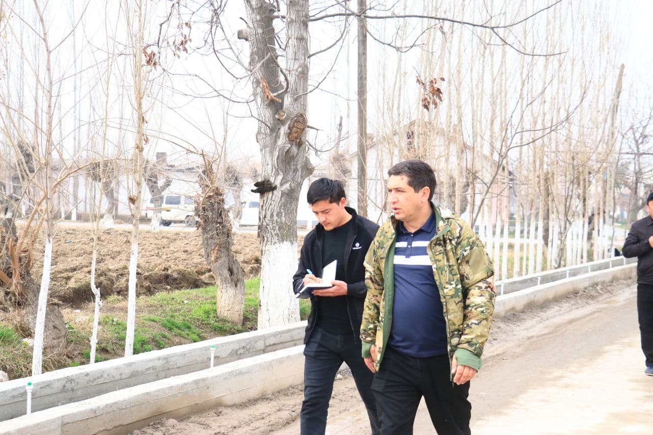 Ширмонбулоқ туристик зонасида лойиҳалар бўйича қурилиш ва ободонлаштириш ишлари давом этмоқда.