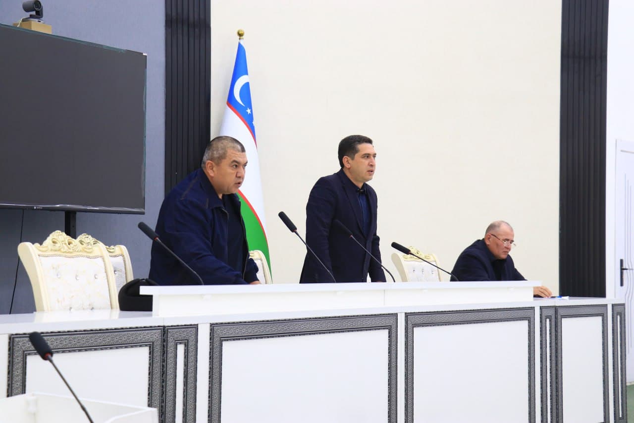 Buloqboshi tumanida chigit ekishga tayyorgarlik masalalari muhokama qilindi