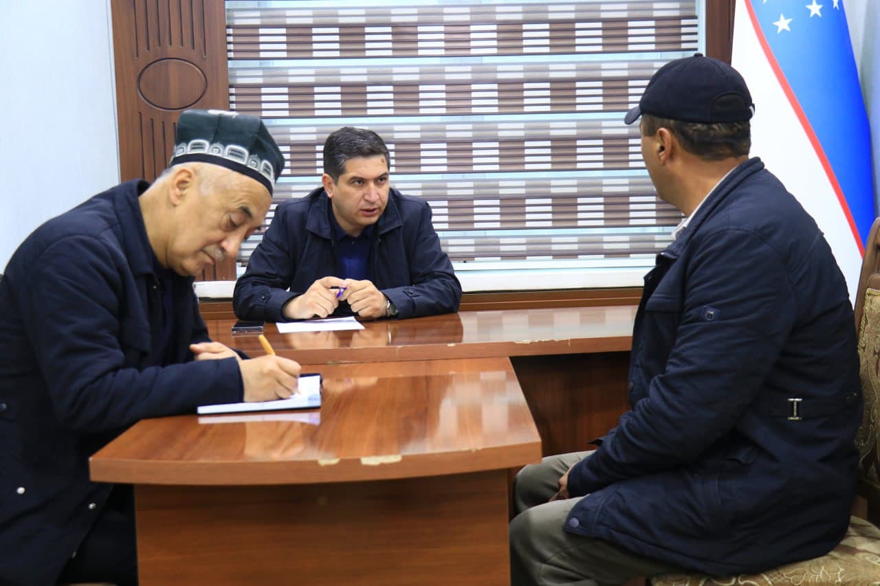 Tuman hokimining navbatdagi fuqarolar qabuli o‘tkazildi