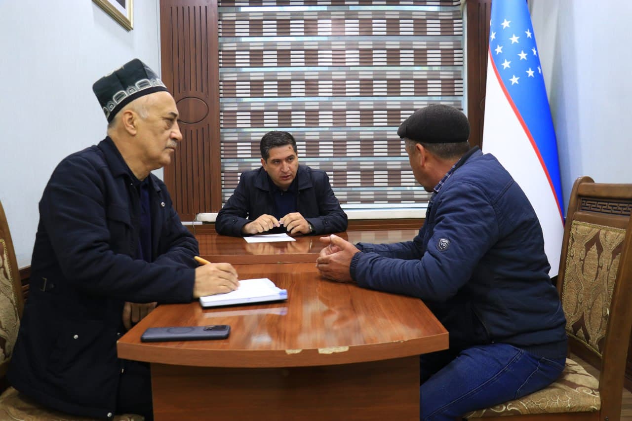 Tuman hokimining navbatdagi fuqarolar qabuli o‘tkazildi