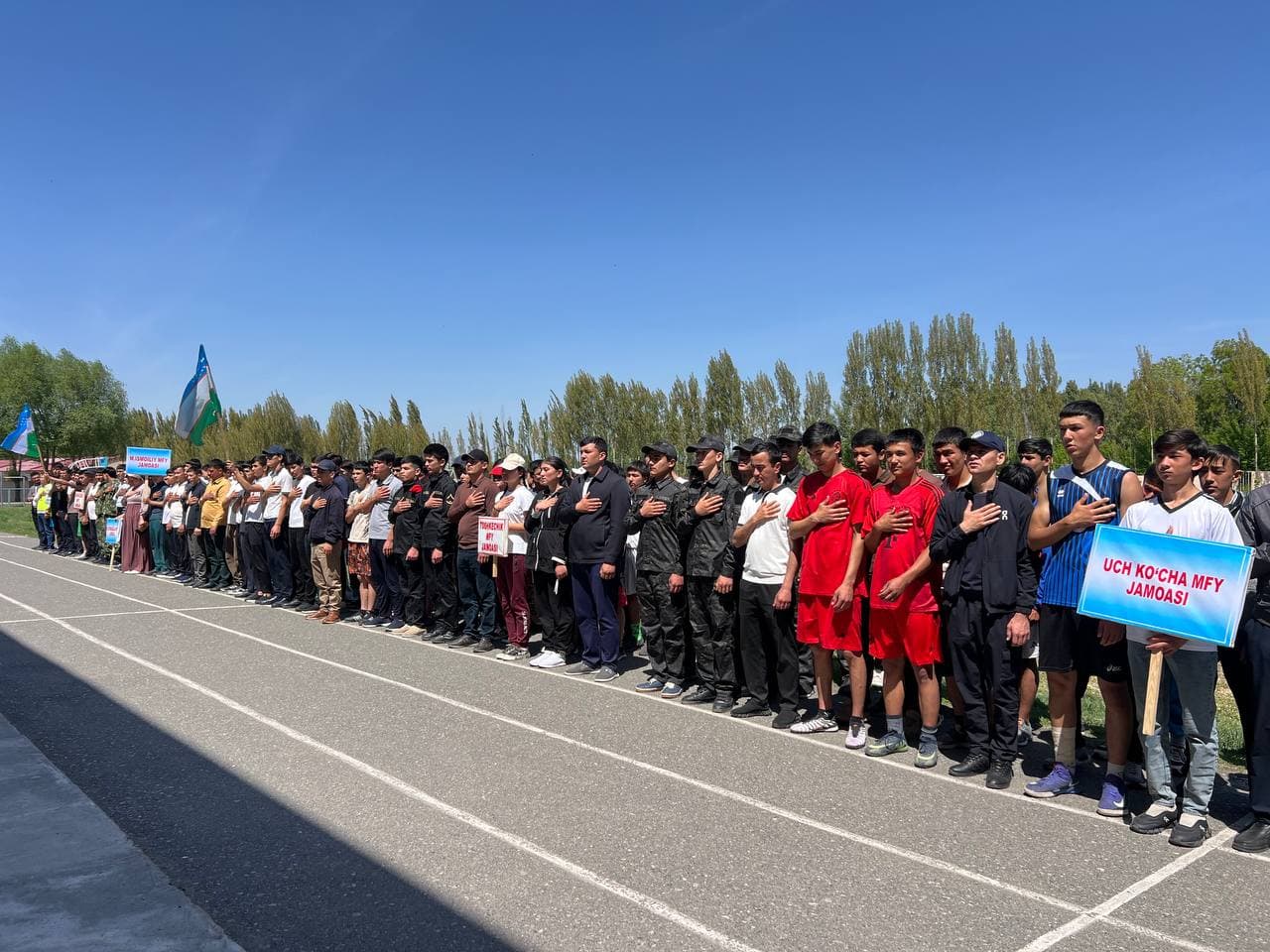 Local youth participate in military sports competition