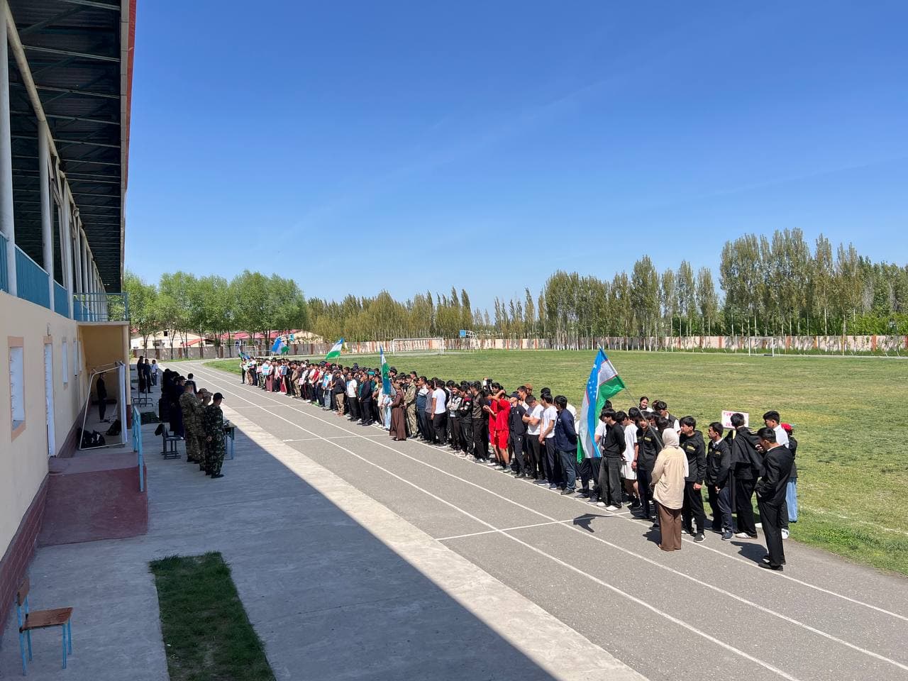 Local youth participate in military sports competition