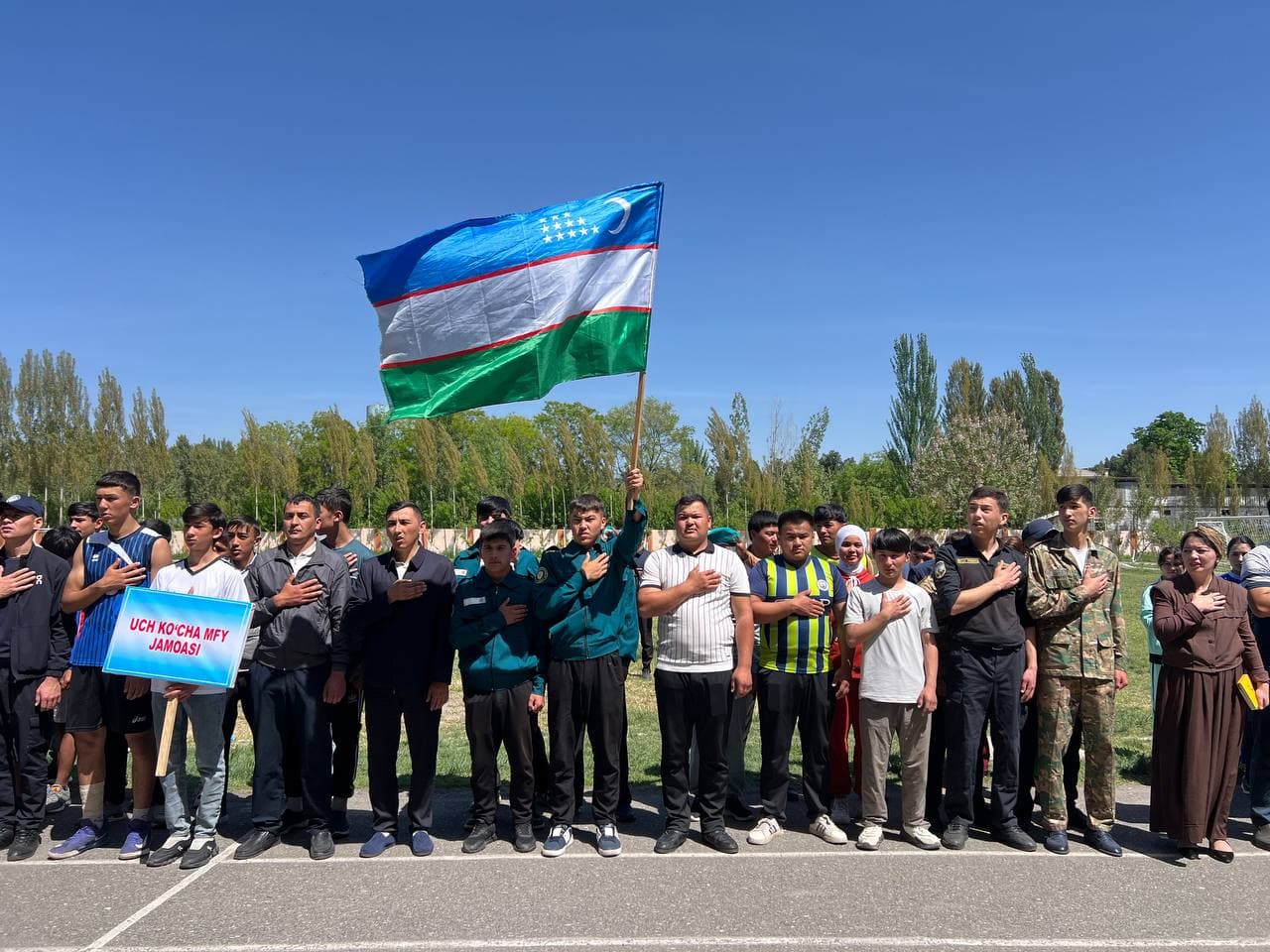 Local youth participate in military sports competition