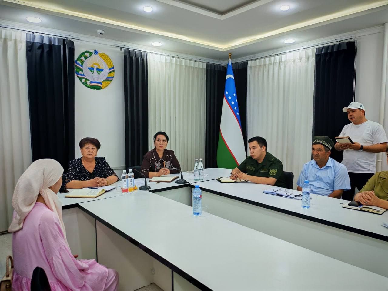 Andijon viloyati hokimi o‘rinbosari, Oila va xotin-qizlar boshqarmasi boshlig‘i Nigora Yunusova tomonidan Buloqboshi tuman hokimligida yoshlar uchun ochiq qabul o‘tkazildi.