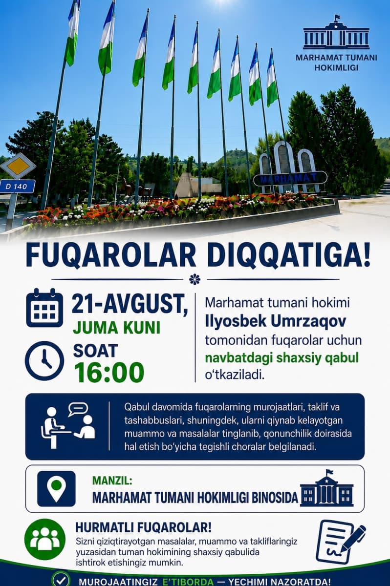 FUQAROLAR DIQQATIGA!