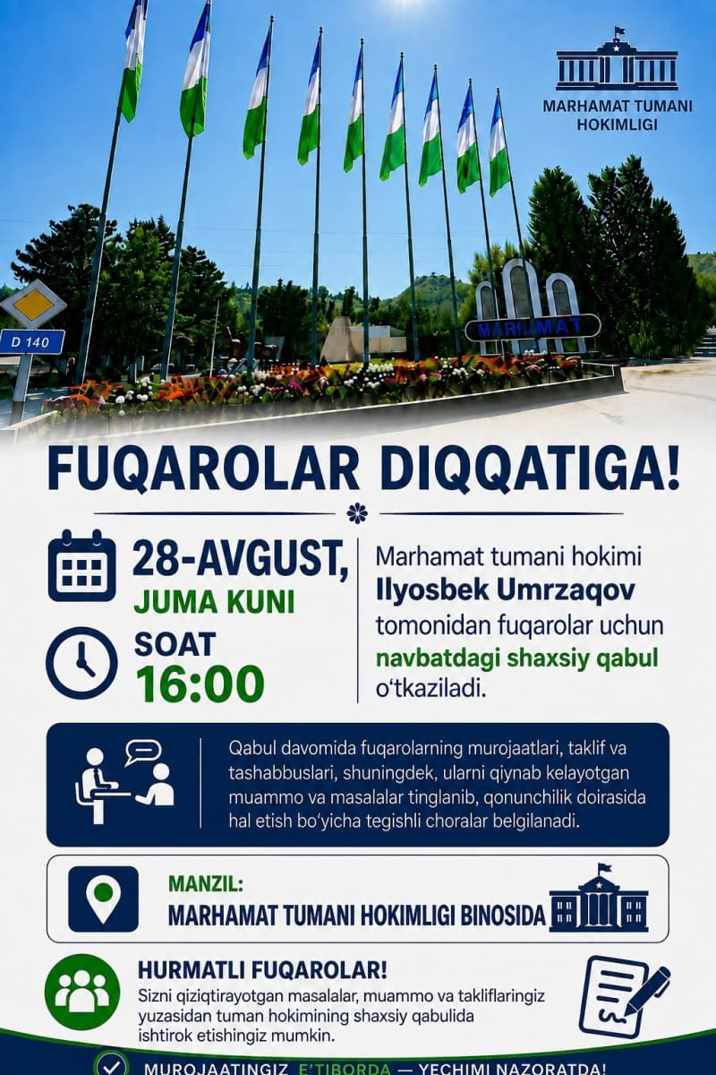 FUQAROLAR DIQQATIGA!