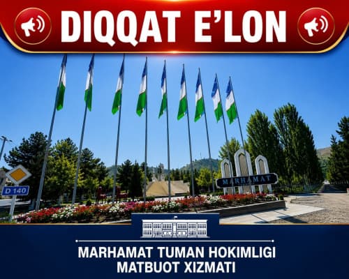 Murojaatingiz e’tiborda — yechimi nazoratda!
