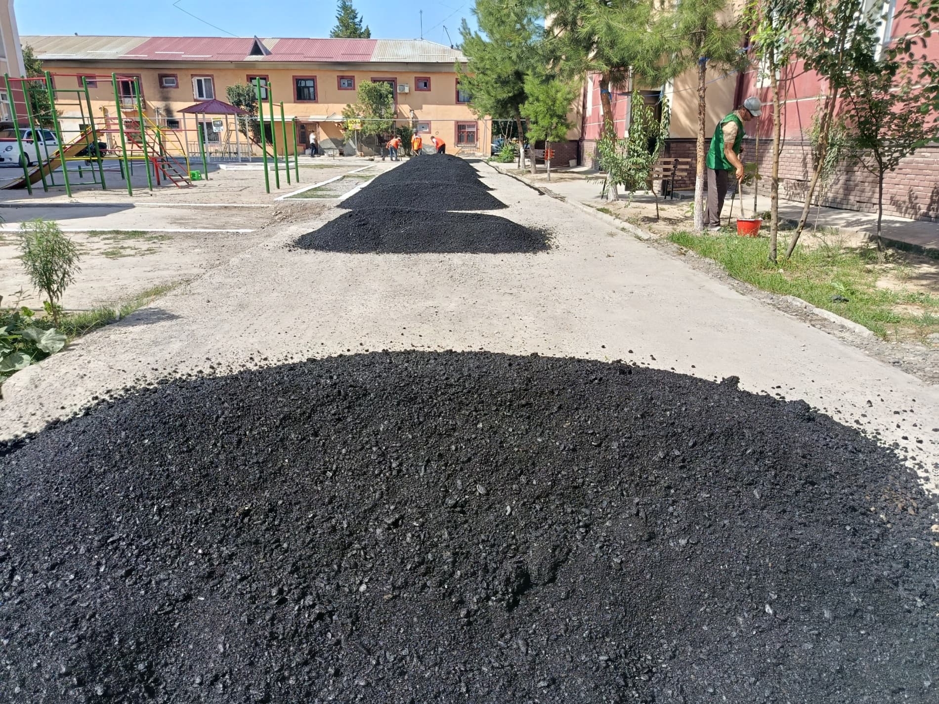 Oltinko‘lda kuz-qish mavsumiga tayyorgarlik ishlari jadallashmoqda