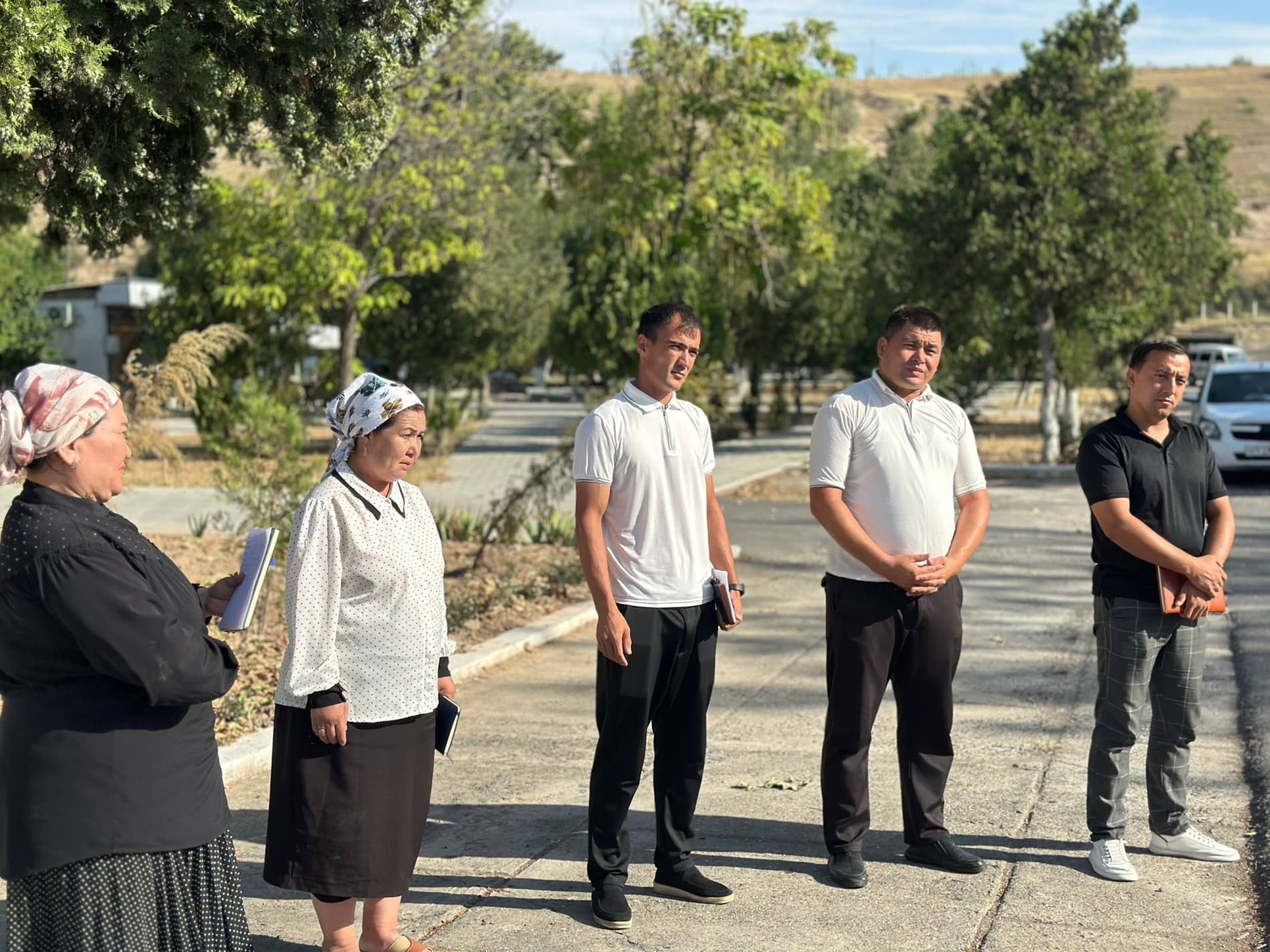 Respublika ishchi guruhining navbatdagi manzili — Kampirrovot mahallasi