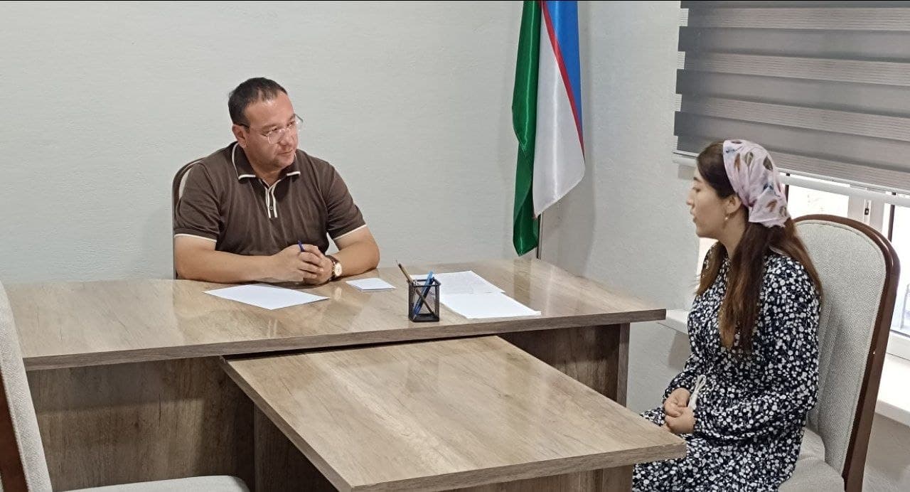 Xonobod shahar hokimi qabuli bo‘lib o‘tdi