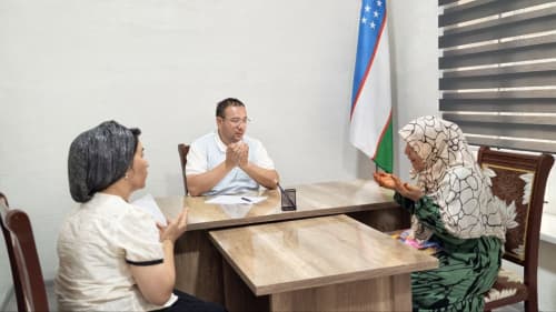 Xonobod shahar hokimining navbatdagi fuqarolar qabuli bo‘lib o‘tdi