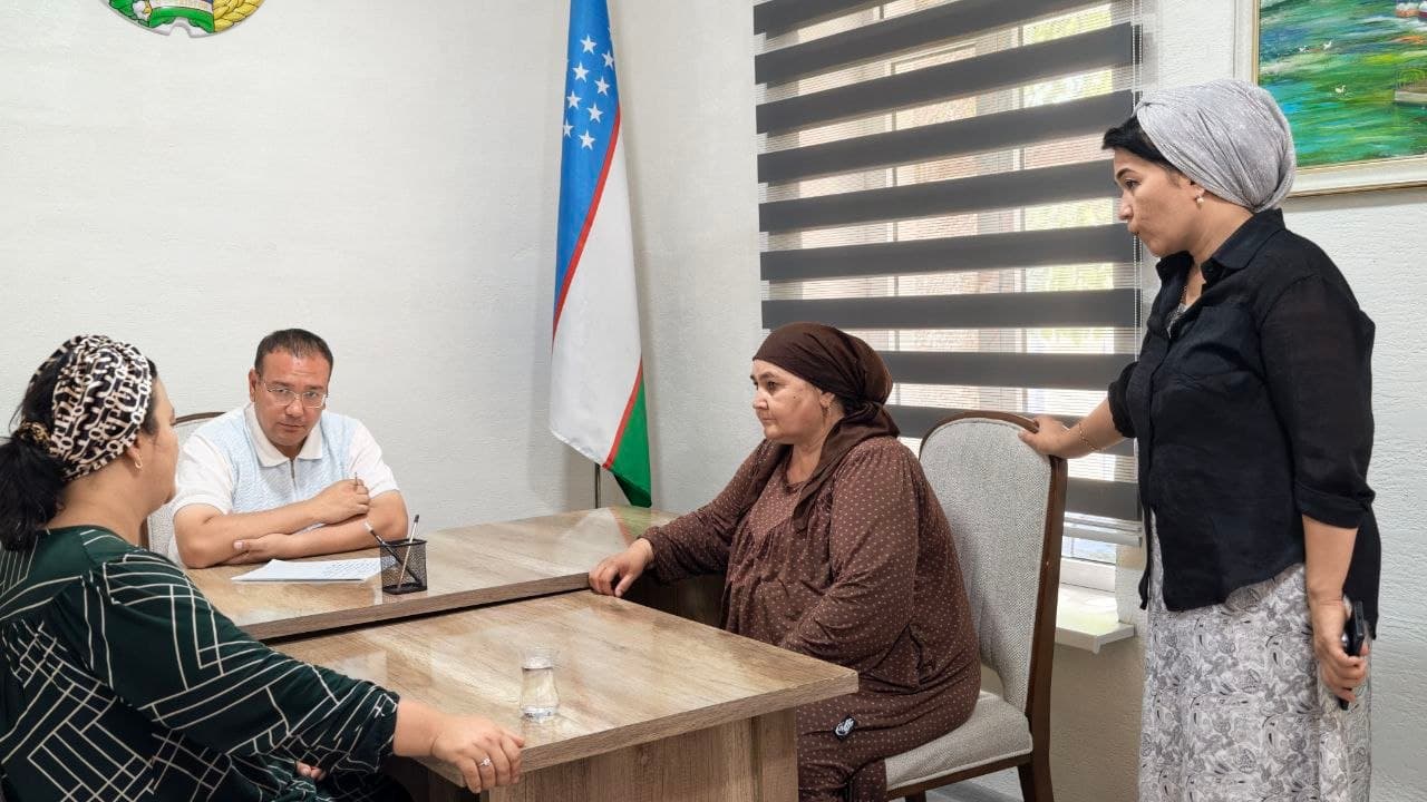 Xonobod shahar hokimining navbatdagi fuqarolar qabuli bo‘lib o‘tdi