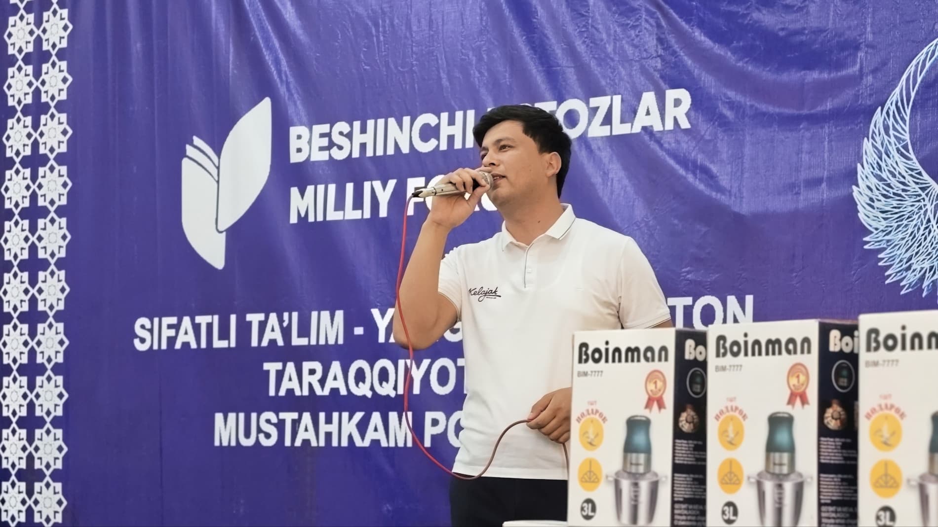 XONOBOD SHAHRIDA 5-“USTOZLAR MILLIY FORUMI” BO‘LIB O‘TDI.