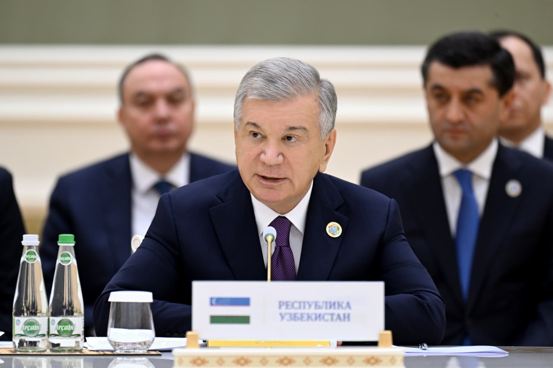 Президент Республики Узбекистан Шавкат Мирзиёев принял участие (https://president.uz/ru/lists/view/9697) в восьмой Консультативной встрече глав государств Центральной Азии и Азербайджана.