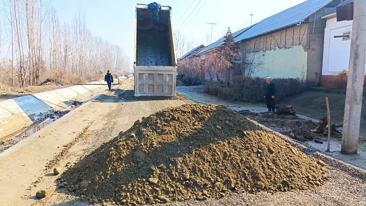 ICHKI YO‘LLAR SHAG‘ALLASHTIRILMOQDA