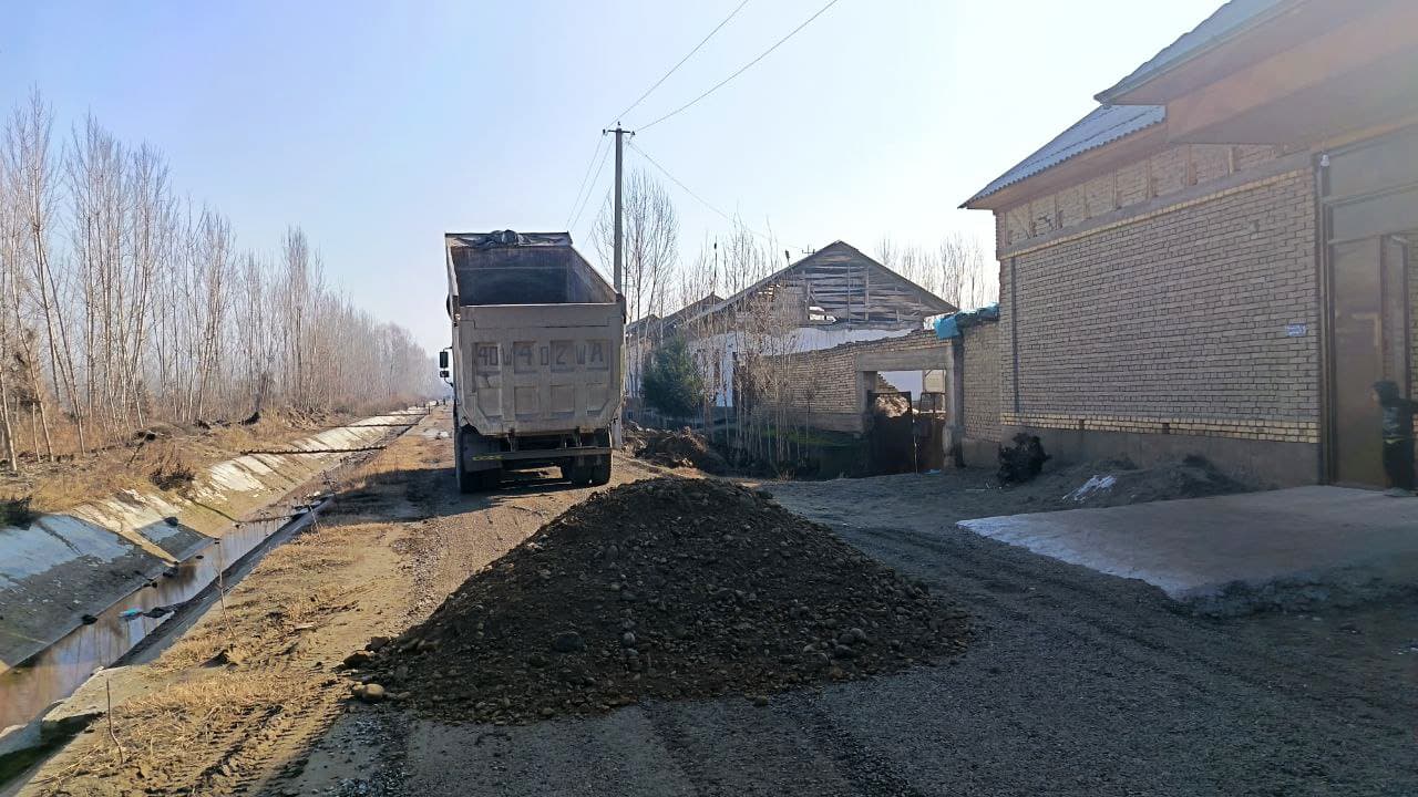 ICHKI YO‘LLAR SHAG‘ALLASHTIRILMOQDA