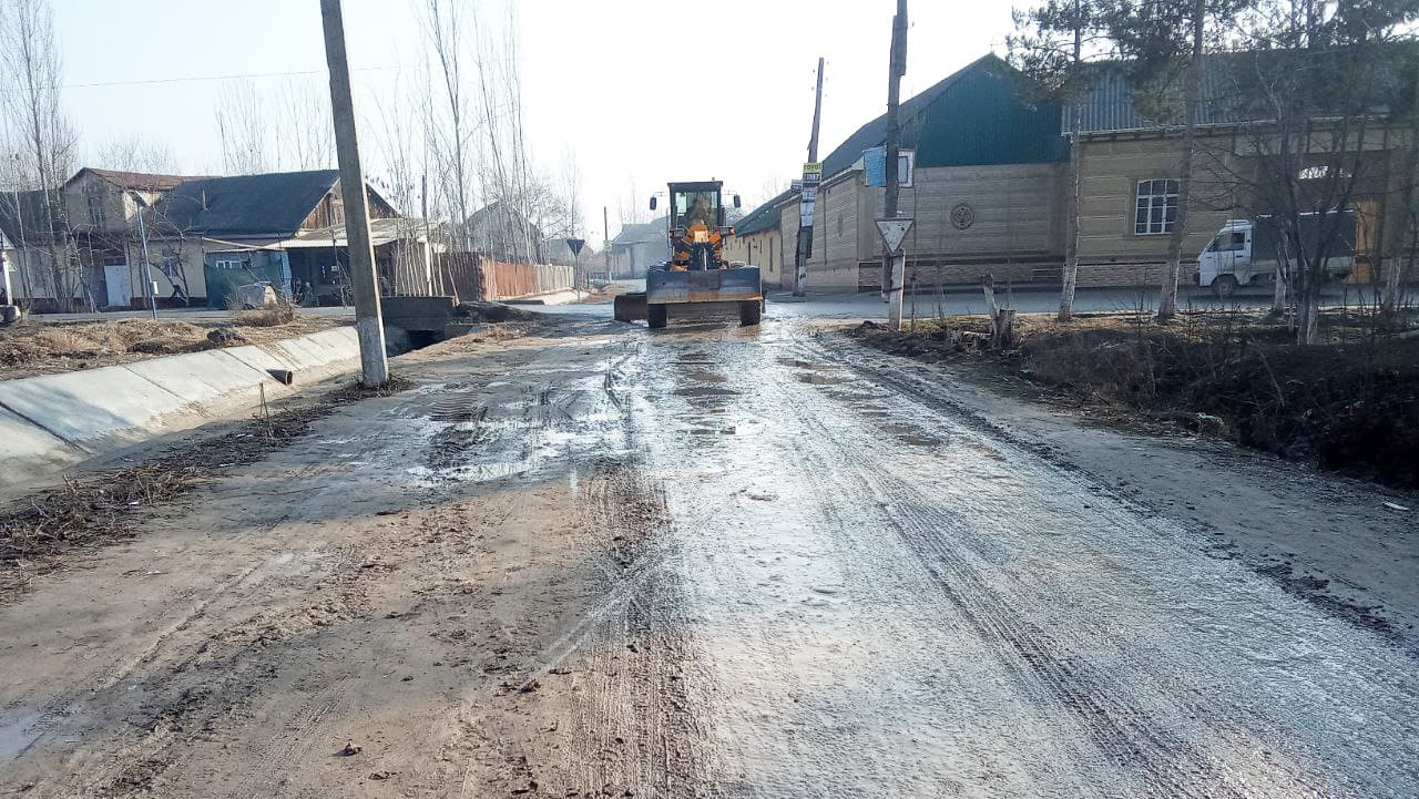 ICHKI YO‘LLAR SHAG‘ALLASHTIRILMOQDA