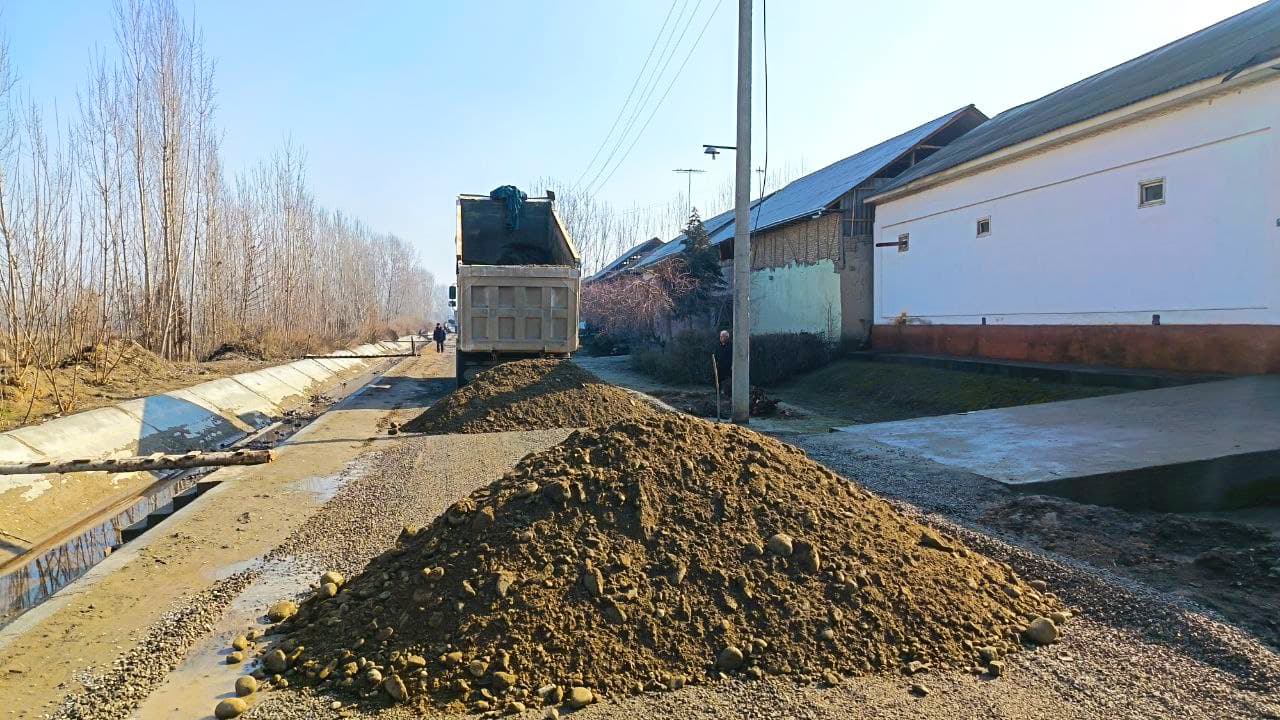 ICHKI YO‘LLAR SHAG‘ALLASHTIRILMOQDA