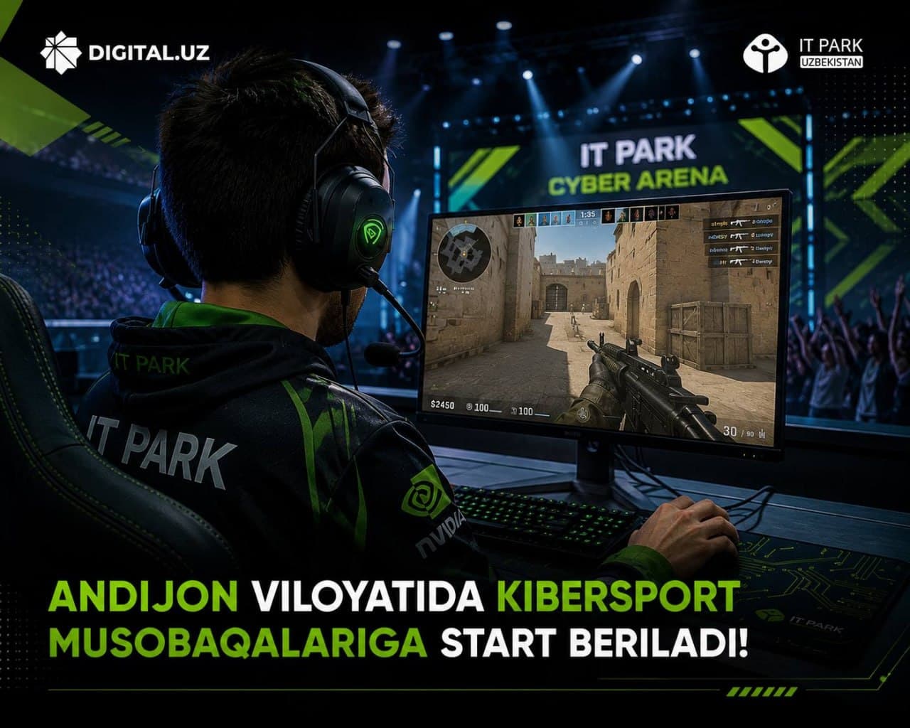 Kibersport musobaqalariga start beriladi!