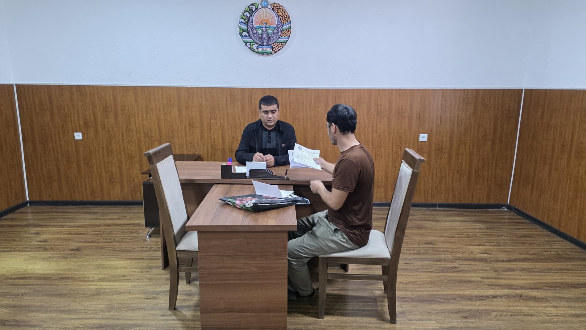 В Шахрихане состоялся приём граждан
