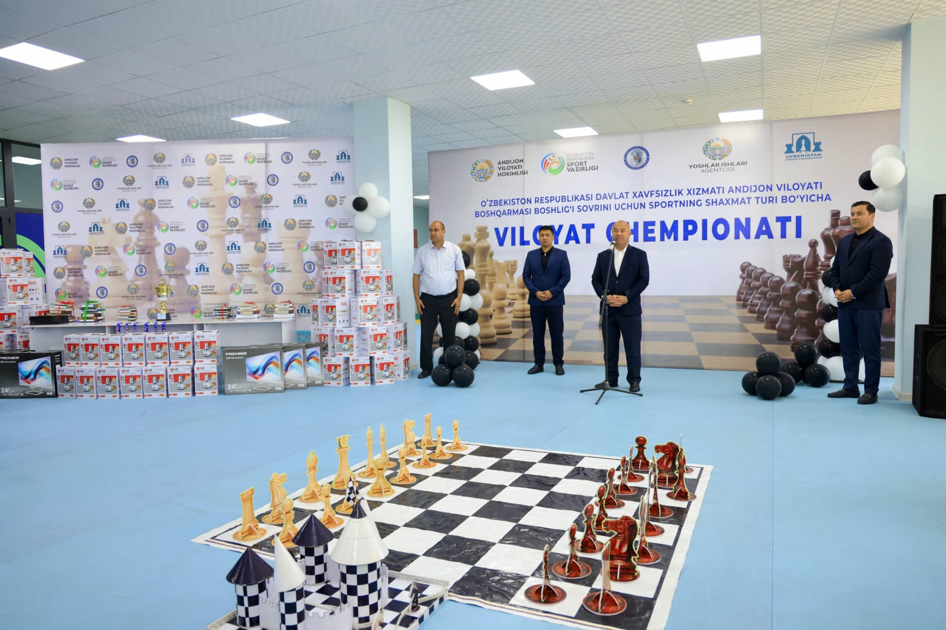 Andijonda nogironligi bo‘lgan fuqarolar o‘rtasida shaxmat chempionatiga start berildi