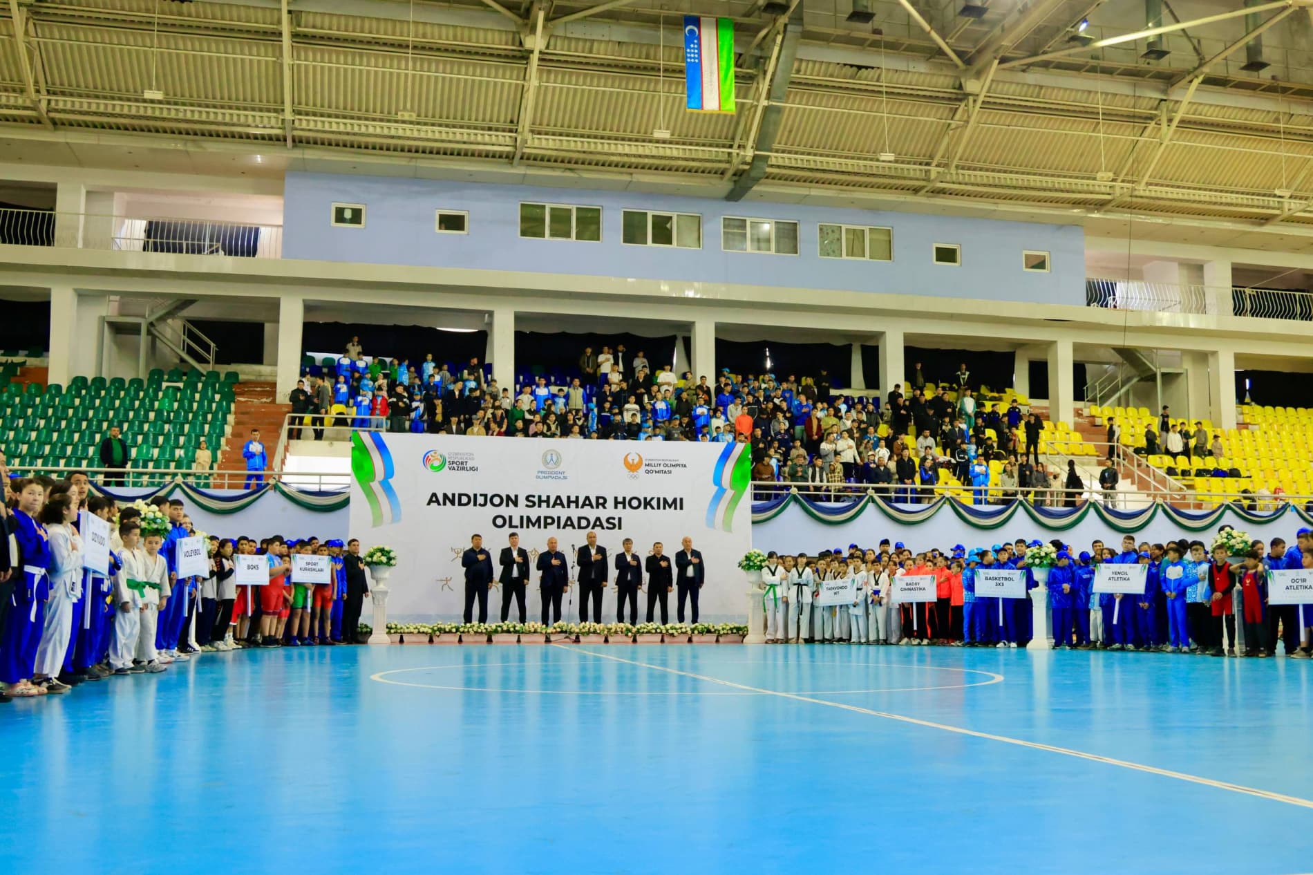 Andijonda 2026-yilgi “Yangi O‘zbekiston Olimpiya cho‘qqilari” va “Prezident Olimpiadasi” musobaqalariga start berildi