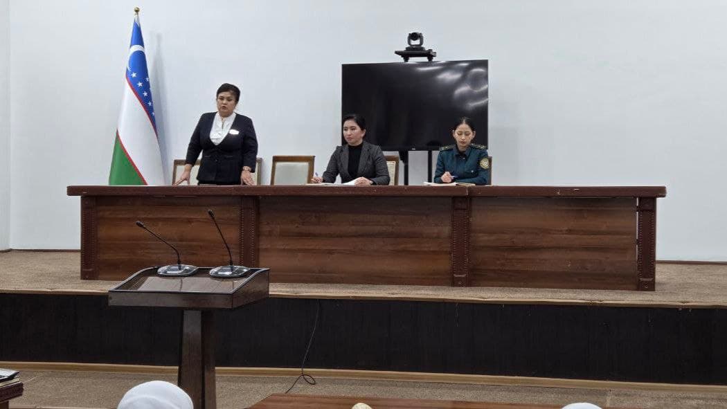 Tumanimizda ajrim yoqasiga kelib qolgan nizoli oilalar bilan manzilli ishlar olib borilmoqda.