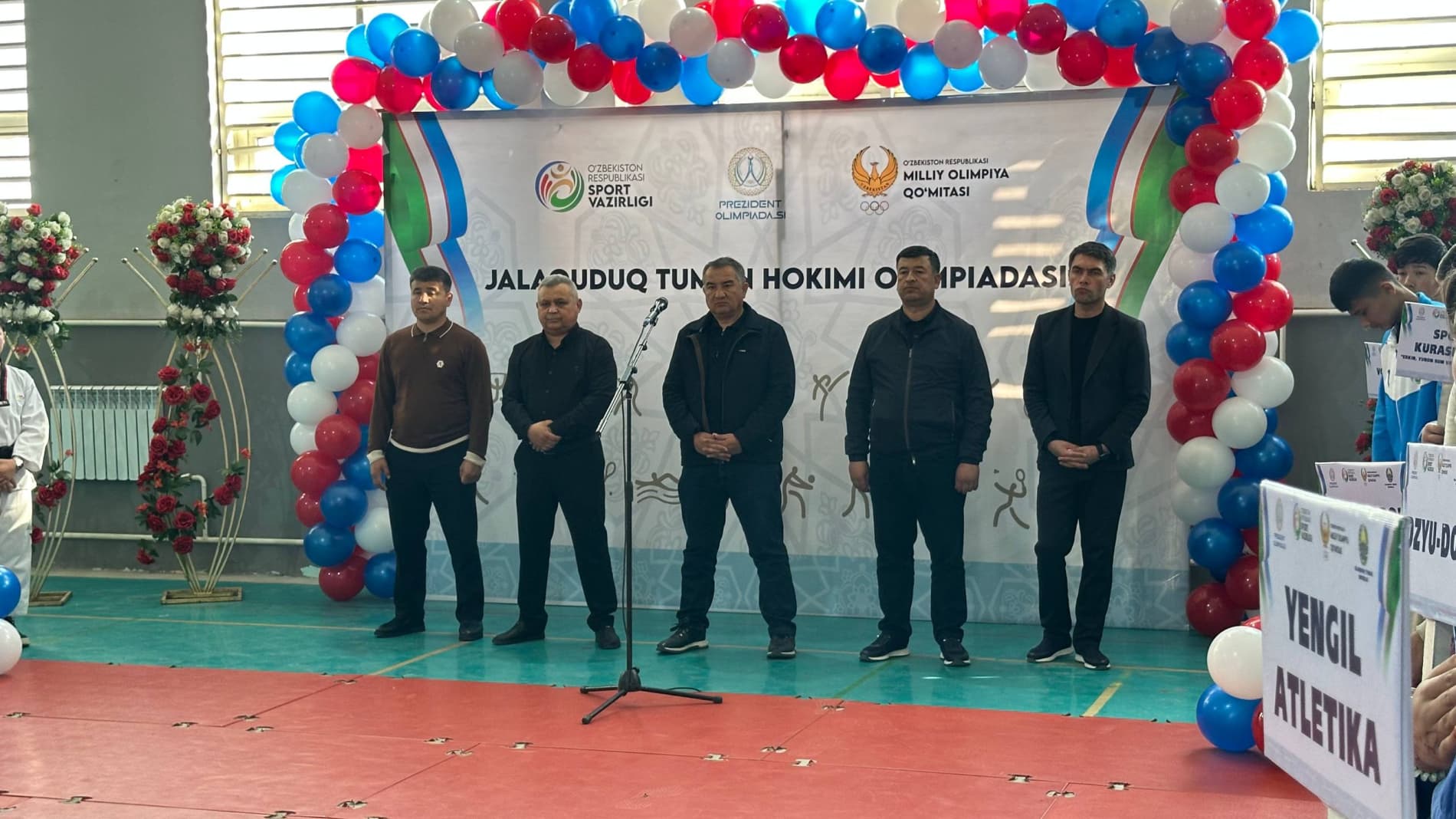 Bolalar sport maktabida "Prezident olimpiadasi" sport musobaqalarining ochilish marosimi bo‘lib o‘tdi.
