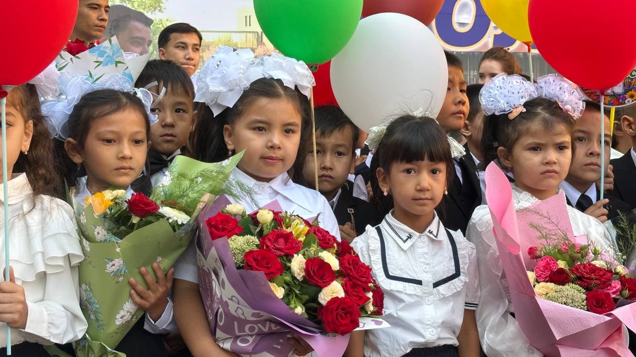 Sounds of the First School Bell: The New Academic Year Begins in Jalaquduq District
