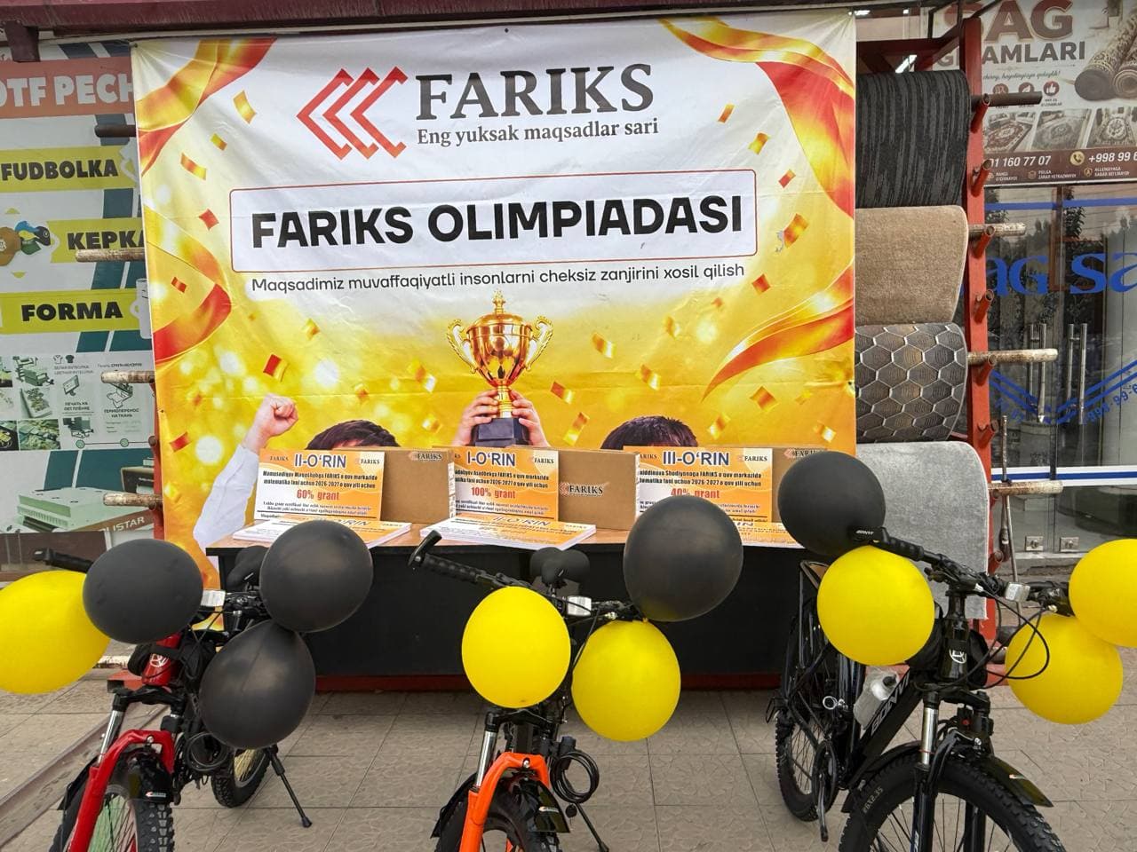 Fariks o‘quv markazida olimpiada