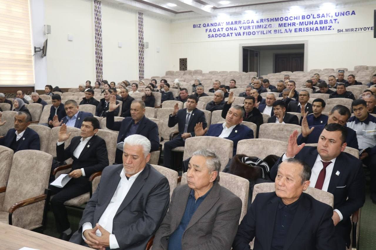 Халқ депутатлари Балиқчи туман Кенгашининг ўнинчи сессияси бўлиб ўтди.