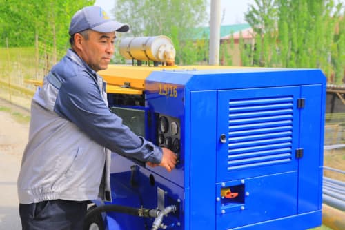 В Балыкчинском районе стартовал важный проект по улучшению газоснабжения