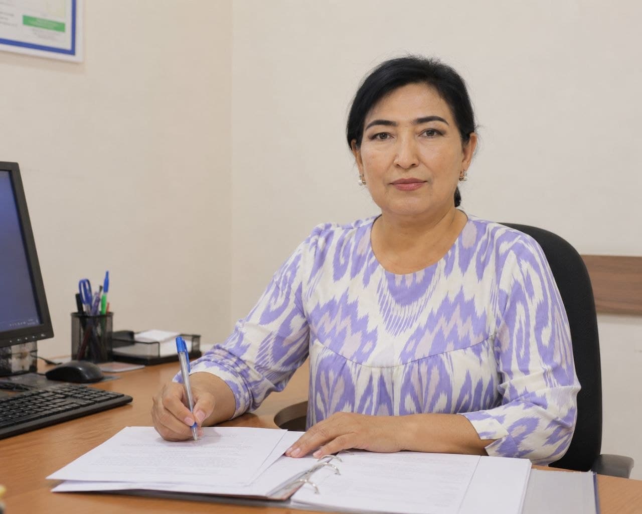 Ma’naviyat va ma’rifat markazi Baliqchi tuman bo‘limi rahbari Go‘zalxon Dehqonovaning joriy yil davomida ma’naviy-ma’rifiy yo‘nalishda olib borilayotgan ishlar to‘g‘risidagi hisoboti