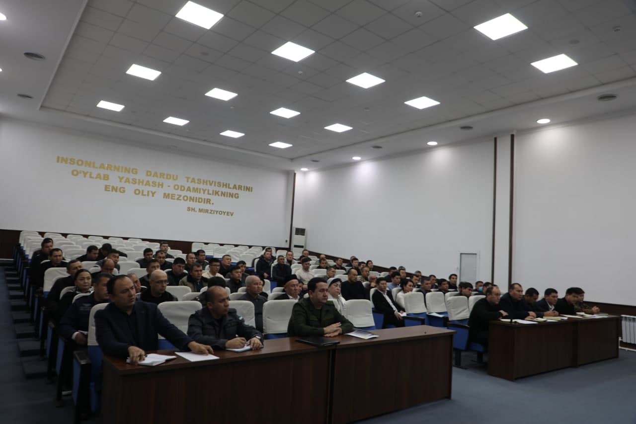 Mirzaobod tuman hokimi Abduraxim Umarov rahbarligida korrupsiyaning oldini olish, shaffoflikni oshirish hamda davlat organlari faoliyatida ochiqlik tamoyillarini kuchaytirishga qaratilgan navbatdagi yig‘ilish bo‘lib o‘tdi