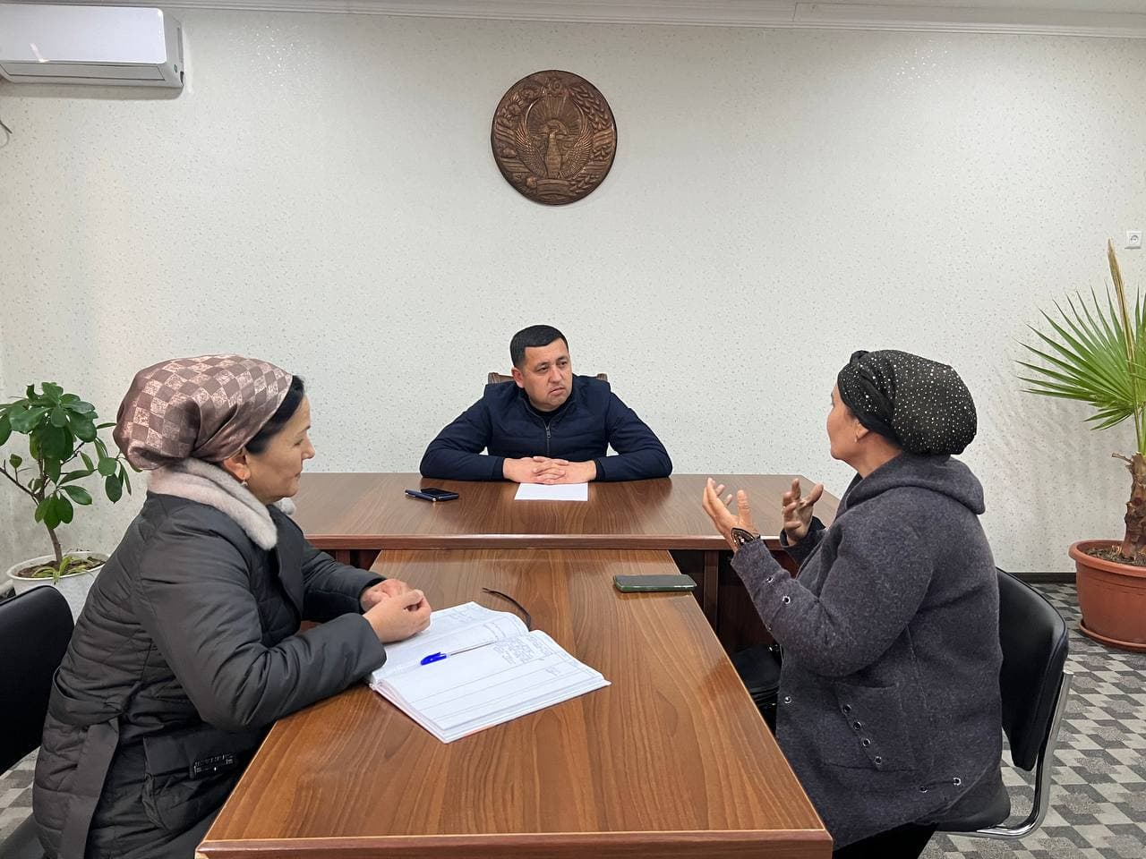 TUMAN HOKIMINING NAVBATDAGI FUQAROLAR QABULI O‘TKAZILDI