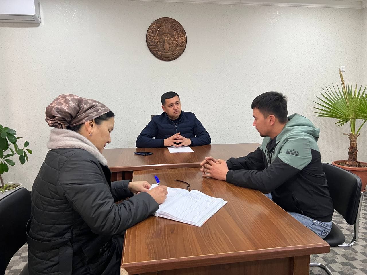 TUMAN HOKIMINING NAVBATDAGI FUQAROLAR QABULI O‘TKAZILDI