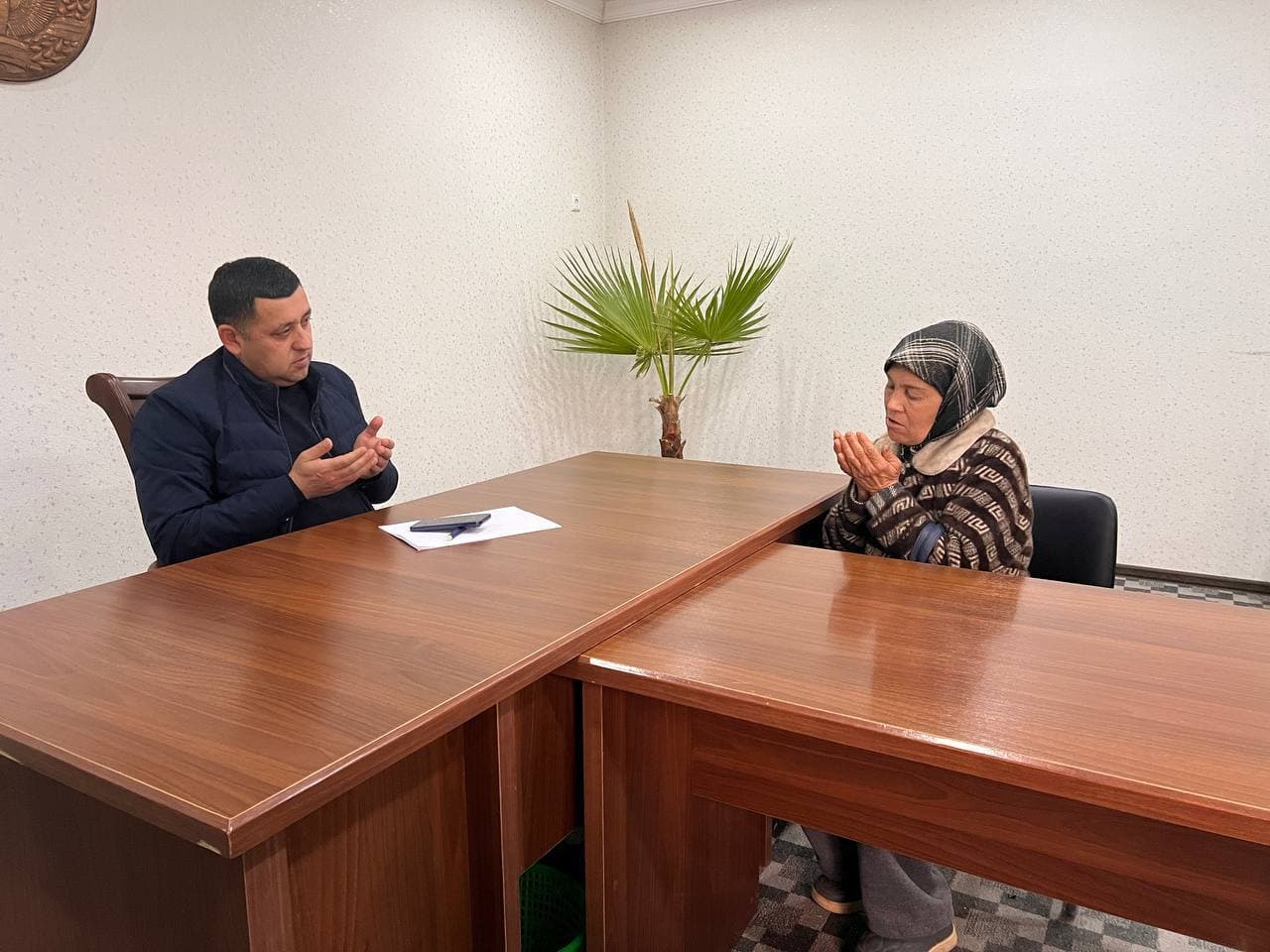 TUMAN HOKIMINING NAVBATDAGI FUQAROLAR QABULI O‘TKAZILDI