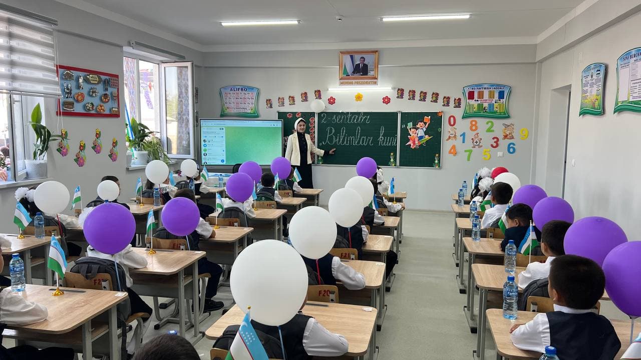 ПРАЗДНОВАНИЕ ДНЯ ЗНАНИЯ В ПАХТАБАДЕ