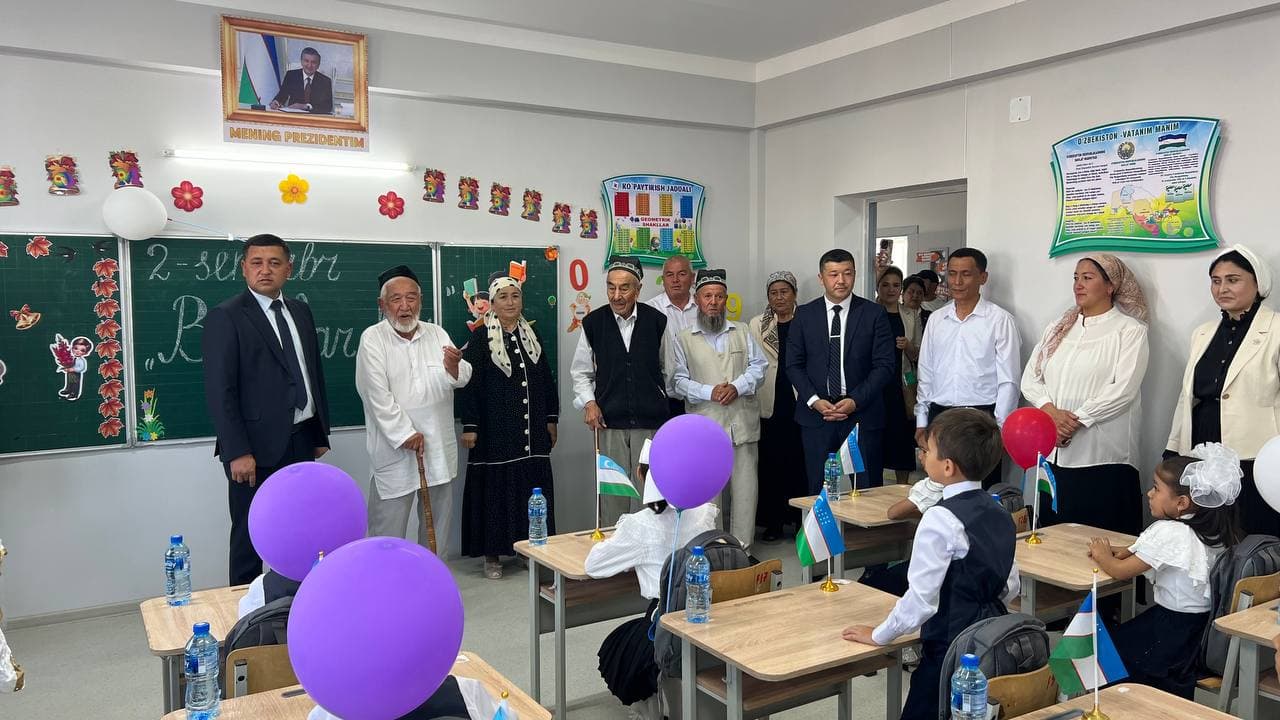 ПРАЗДНОВАНИЕ ДНЯ ЗНАНИЯ В ПАХТАБАДЕ