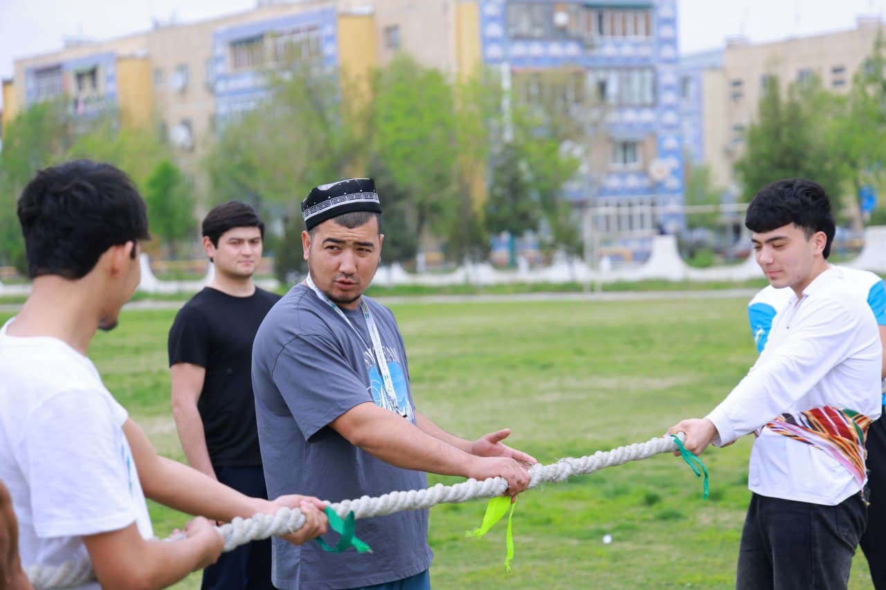 Shirin shahrida “Besh tashabbus olimpiadasi” doirasida sport musobaqalari davom etmoqda